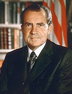 Nixon said once, quite sarcastically, I'll add, "I think we should put a bug in the Watergate Hotel so we can hear what those stinking Democrats are planning." Upon leaving office to avoid an impeachment because his men actually did what he suggested, Nixon said," The biggest problem with Americans is they simply don't know when someone's being sarcastic." 